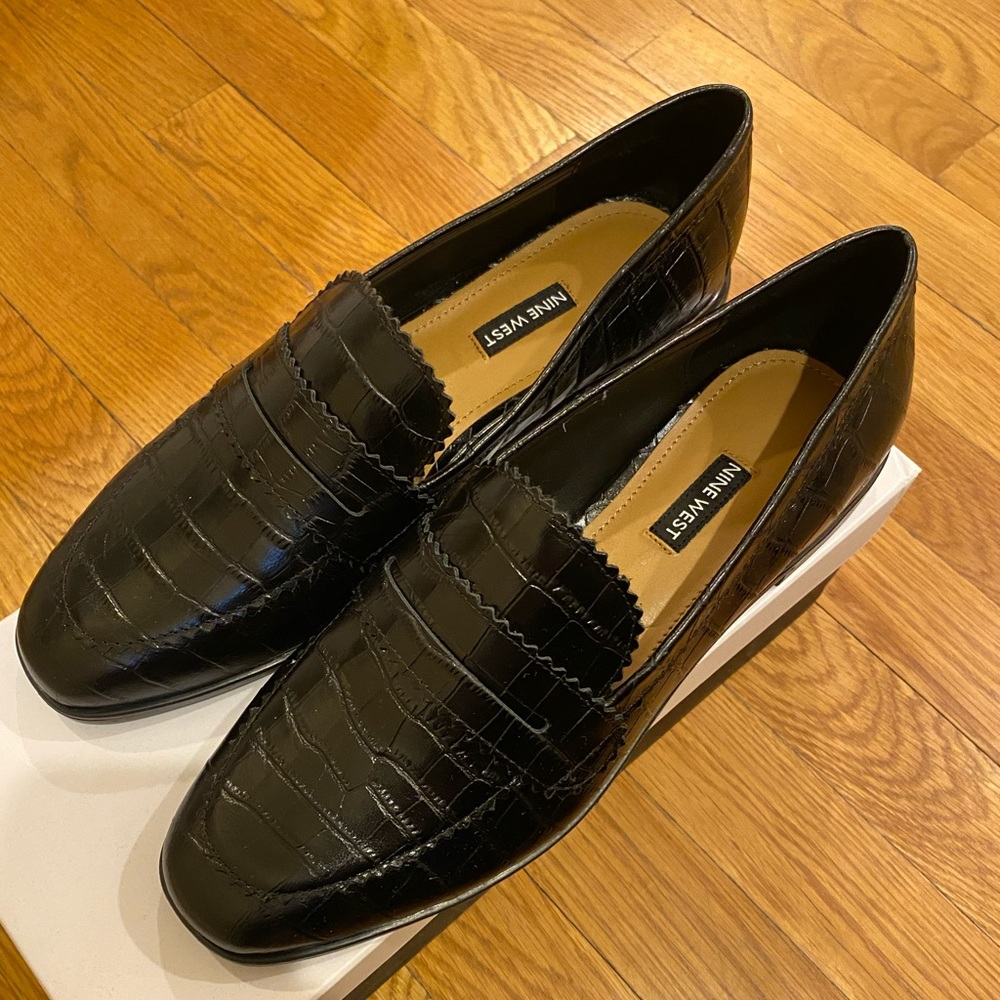 Nine West Women Crocodile Loafer *NIB*